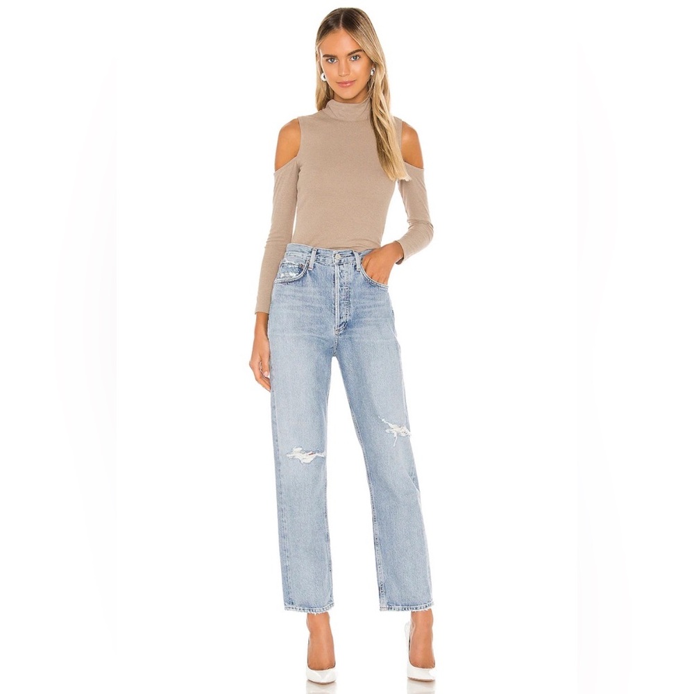 Agolde RARE 90's Mid Rise Loose Fit in Captured Sz 25, 30 Straight Leg Sz 25 - Picture 3 of 16
